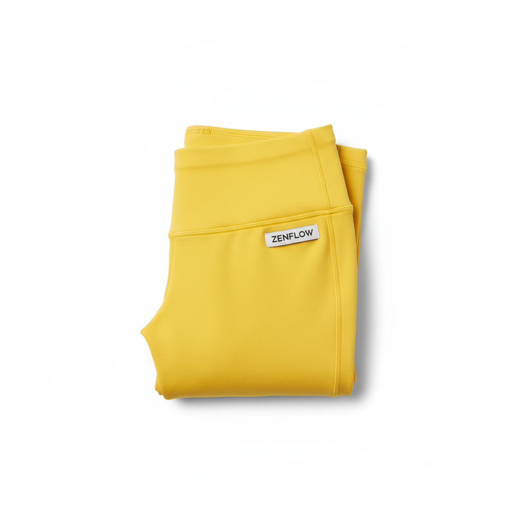 Yellow yoga pant